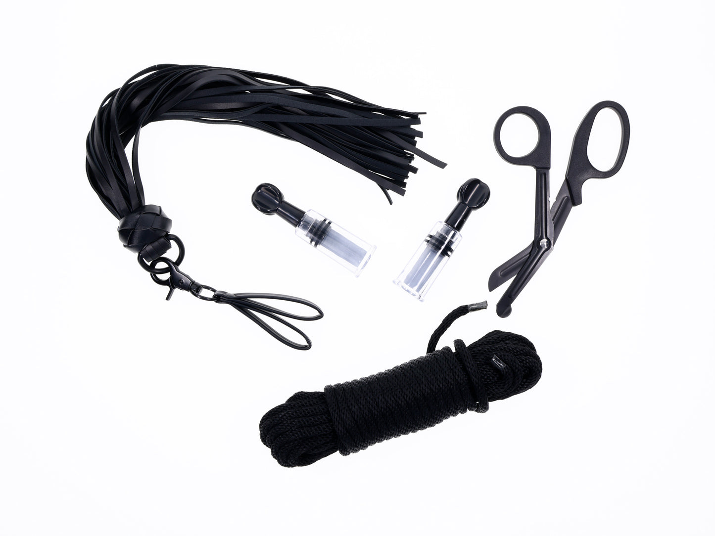 Tied and Twisted Bondage Kit - Black