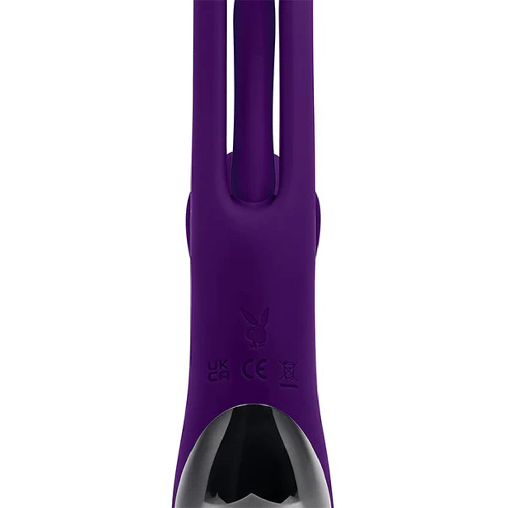 Playboy Pleasure - the Thrill Rabbit Vibrator -  Purple