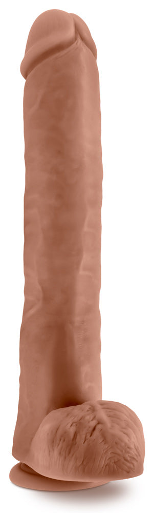 Au Naturel -  Daddy - 14 Inch Dildo - Mocha BL-26647