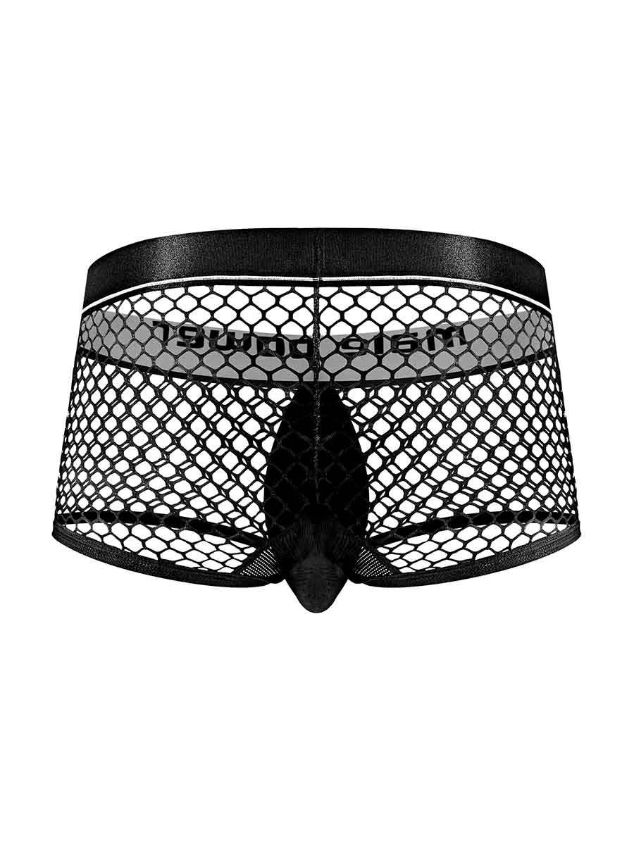 Cock Pit Net Mini Cock Ring Short - Large - Black