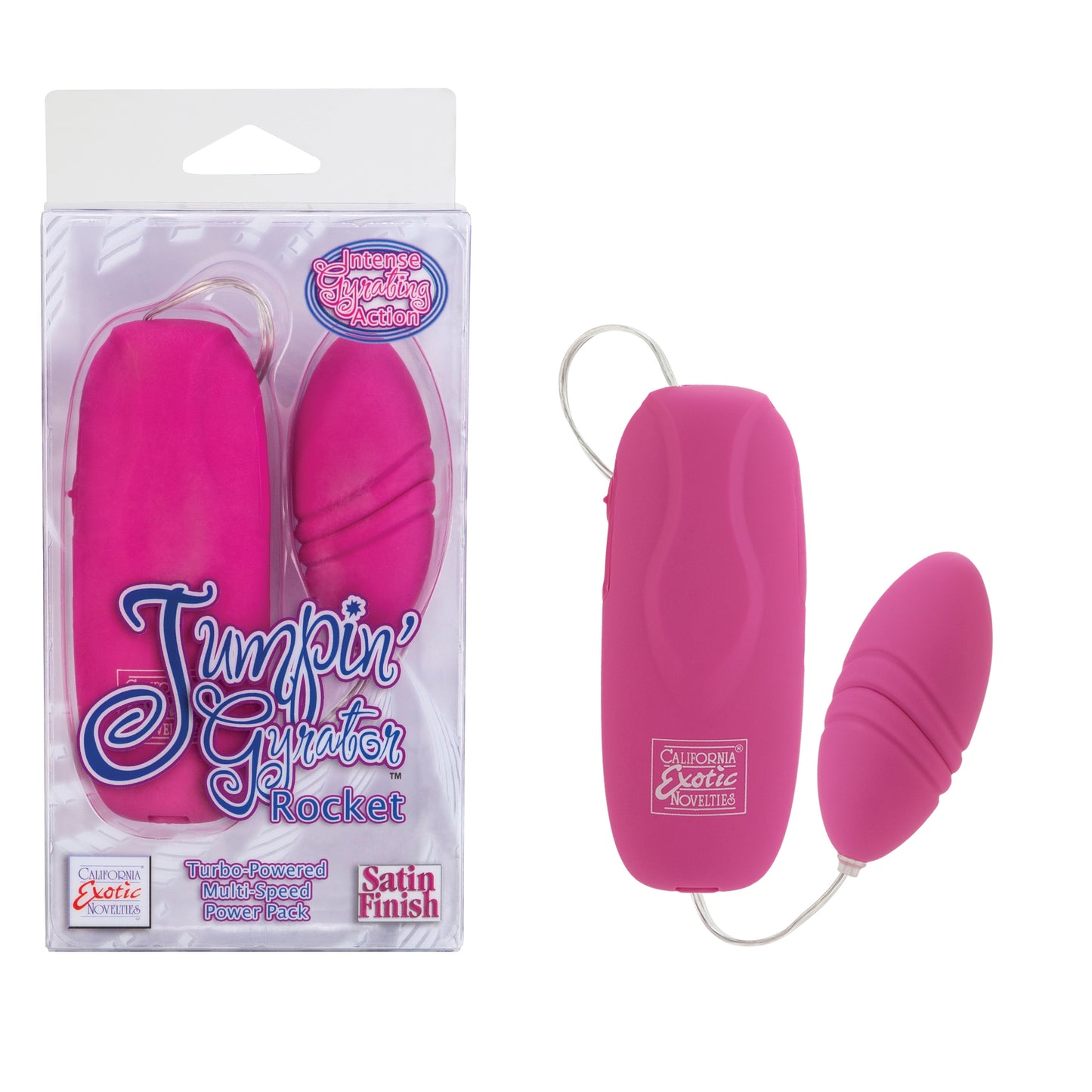 Jumpin Gyrator Rocket - Pink