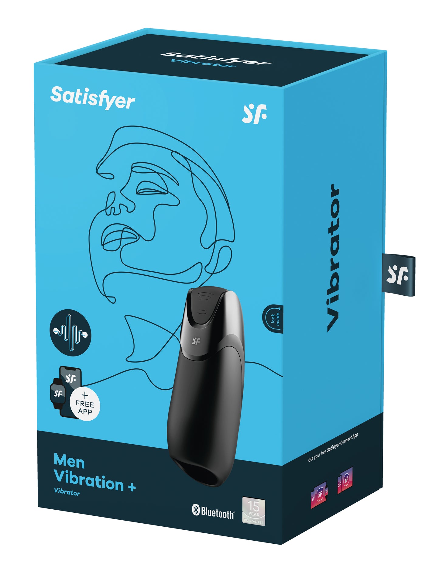 Men Vibration Plus Vibrator - Black